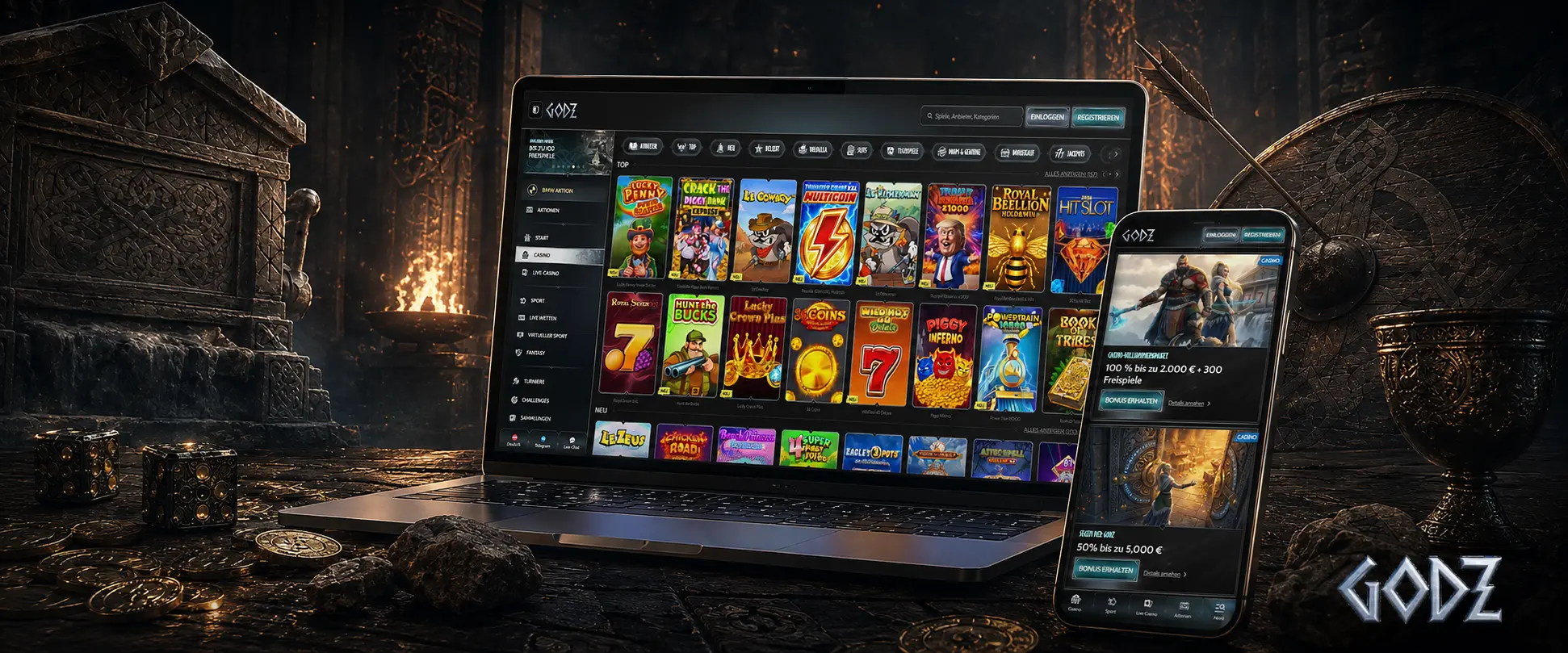 Godz Casino Browser Optimierung und Leistung